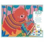 Djeco: Zestaw artystyczny MALOWANIE KROPKAMI 3+