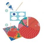 Djeco: Zestaw artystyczny MALOWANIE KROPKAMI 3+ - obrazek 3