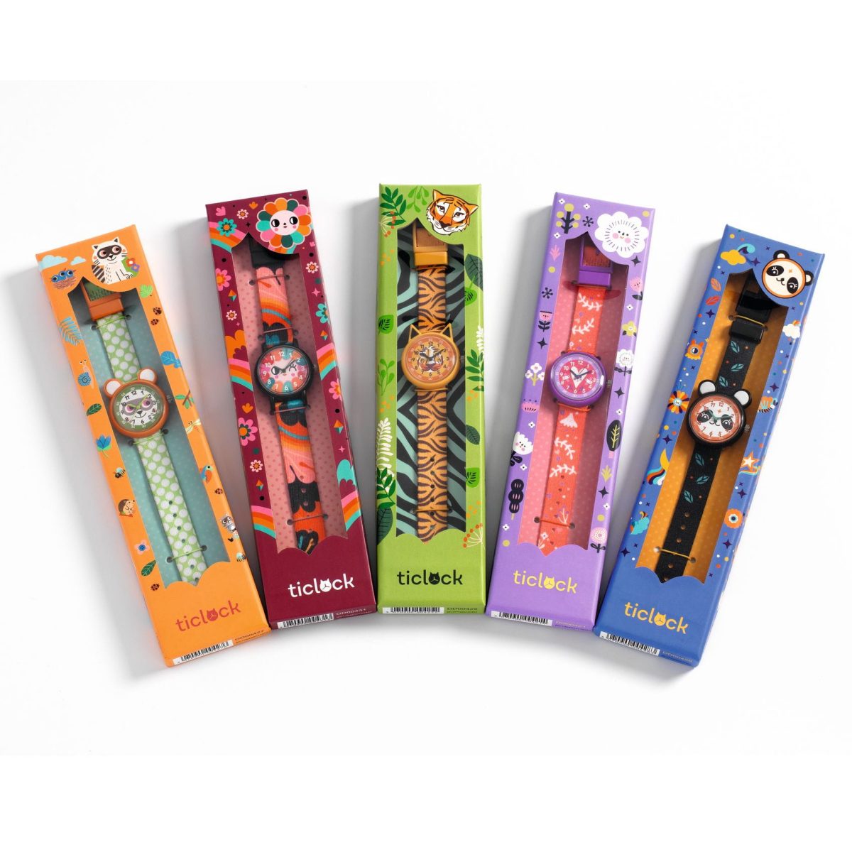 DD00427-DD00431-DD00425-DD00421-DD00428-AM-RVB-1 Djeco: Zegarek dziecięcy SERCA - obrazek 4