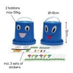 BS Toys: Szczudła kubełkowe 3+ - obrazek 2