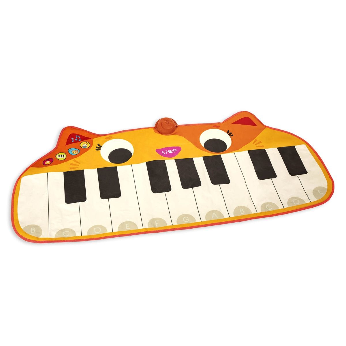 B.TOYS: Lolo’s Meowsical Mat – muzyczna mata-kotek – PIANINO PODŁOGOWE - obrazek 1