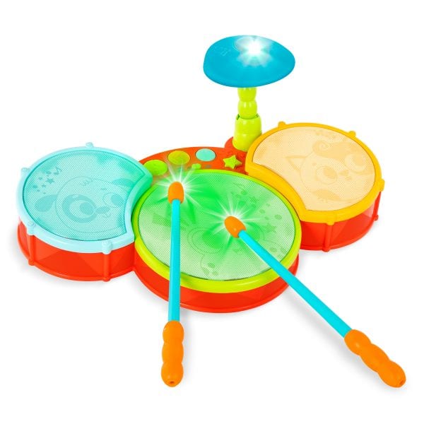 B.TOYS: Little Beats – interaktywny zestaw perkusyjny