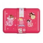 A Little Lovely Company: śniadaniówka lunchbox z naklejkami WRÓŻKI - obrazek 3