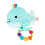B.TOYS: Whimsy Whale – grzechotka sensoryczna – WIELORYBEK - obrazek 3
