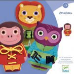 Djeco: Drewniane zwierzaki manualne ATTACHTOU 3+