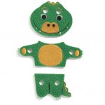 Djeco: Nawlekanka - sznurowanka FELTIMIX 2+ - obrazek 3