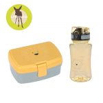 Lassig: zestaw lunchbox + butelka / bidon 460ml LEW