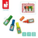 Janod: zestaw zakreślaczy 4 szt. Jednorożec - obrazek 2