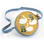 Djeco: Torebka materiałowa ŁABĘDZIE