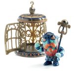 Djeco Arty Toys Figurka pirat Gnomus & Ze cage