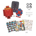 Djeco: ZESTAW kreatywny WYŚCIGI SAMOCHODOWE 5+ - obrazek 2