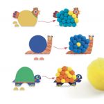 DJECO: Obrazki z pomponów SŁODKIE ZWIERZĘTA 18m+ - obrazek 2