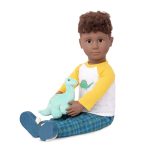 Our Generation: Zestaw ubranek dla lalki - CHŁOPCA / pidżamka DINO-SNORES - obrazek 4