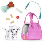 Our Generation: Piesek DALMATYŃCZYK W TOREBCE – Hop in Dog Carrier - obrazek 2