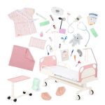 Our Generation: ŁÓŻKO SZPITALNE z akcesoriami – OG Get Well BED