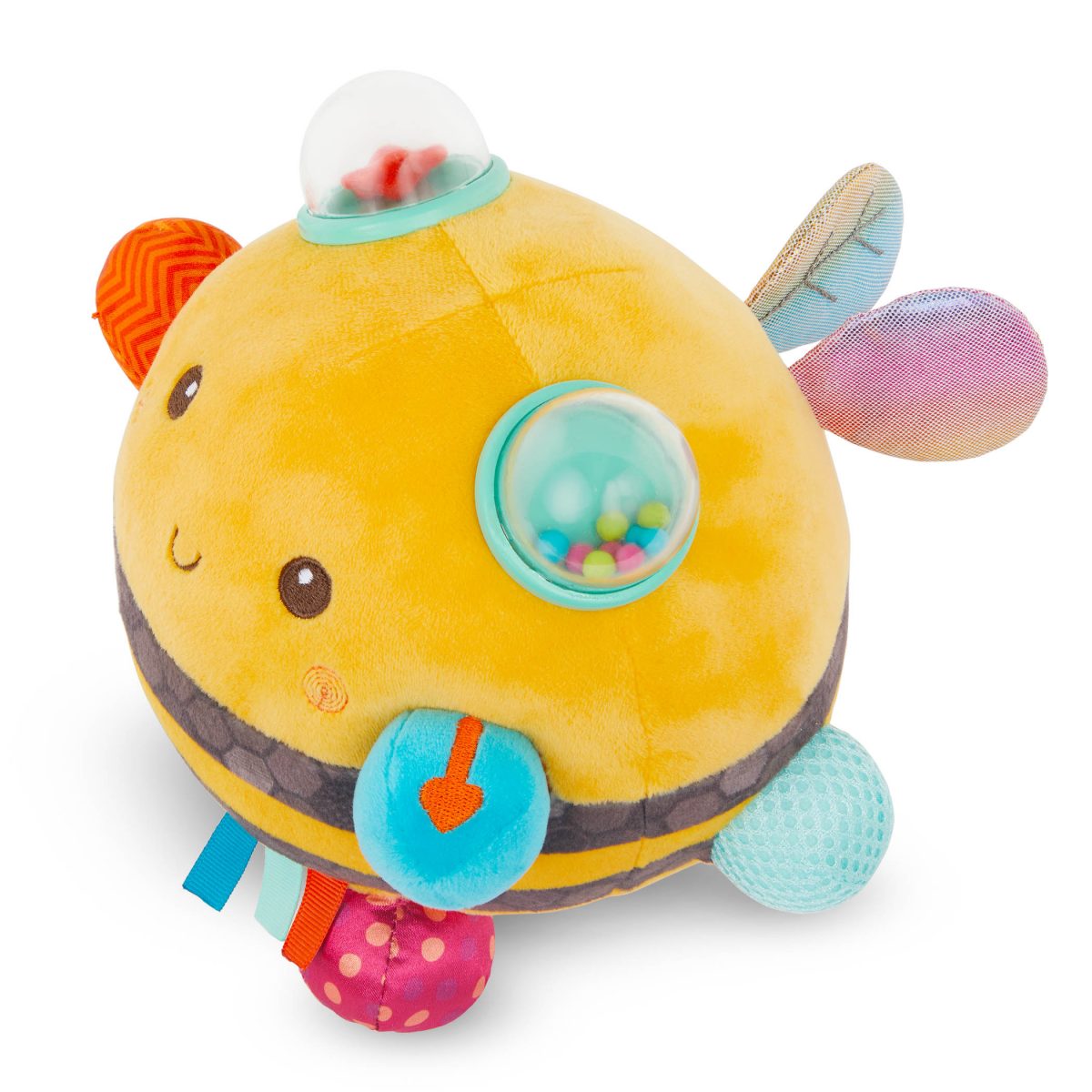 B.TOYS: Fuzzy Buzzy Bee – brzęcząca PSZCZÓŁKA sensoryczna - obrazek 2