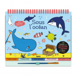 Auzou: kolorowanka wodna OCEAN