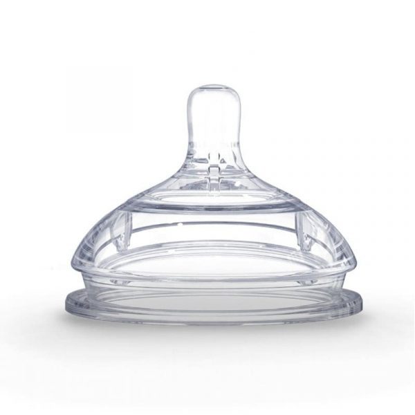 Comotomo: silikonowe smoczki antykolkowe 2-pack SLOW FLOW