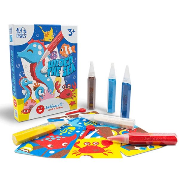 SABBIARELLI Zestaw magiczny piasek Under the Sea 3+