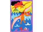 SABBIARELLI Album do kolorowania magicznym piaskiem Dinozaury 5+ - obrazek 2