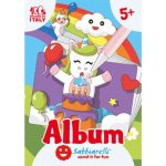 SABBIARELLI Album do kolorowania magicznym piaskiem Jednorożce 5+