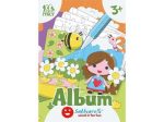 SABBIARELLI Album do kolorowania magicznym piaskiem Pory Roku 3+