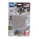 PLUS-PLUS: KOSMOS - płytka konstrukcyjna szara