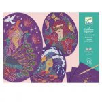 Djeco: Zestaw art wydrapywanka NIMFY 7+