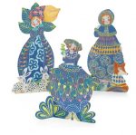 Djeco: Zestaw art wydrapywanka SUKIENKI 7+ - obrazek 2