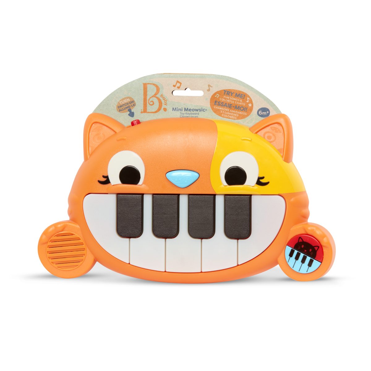 B.toys: Mini Meowsic – mini keyboard pianinko KOTEK - obrazek 3