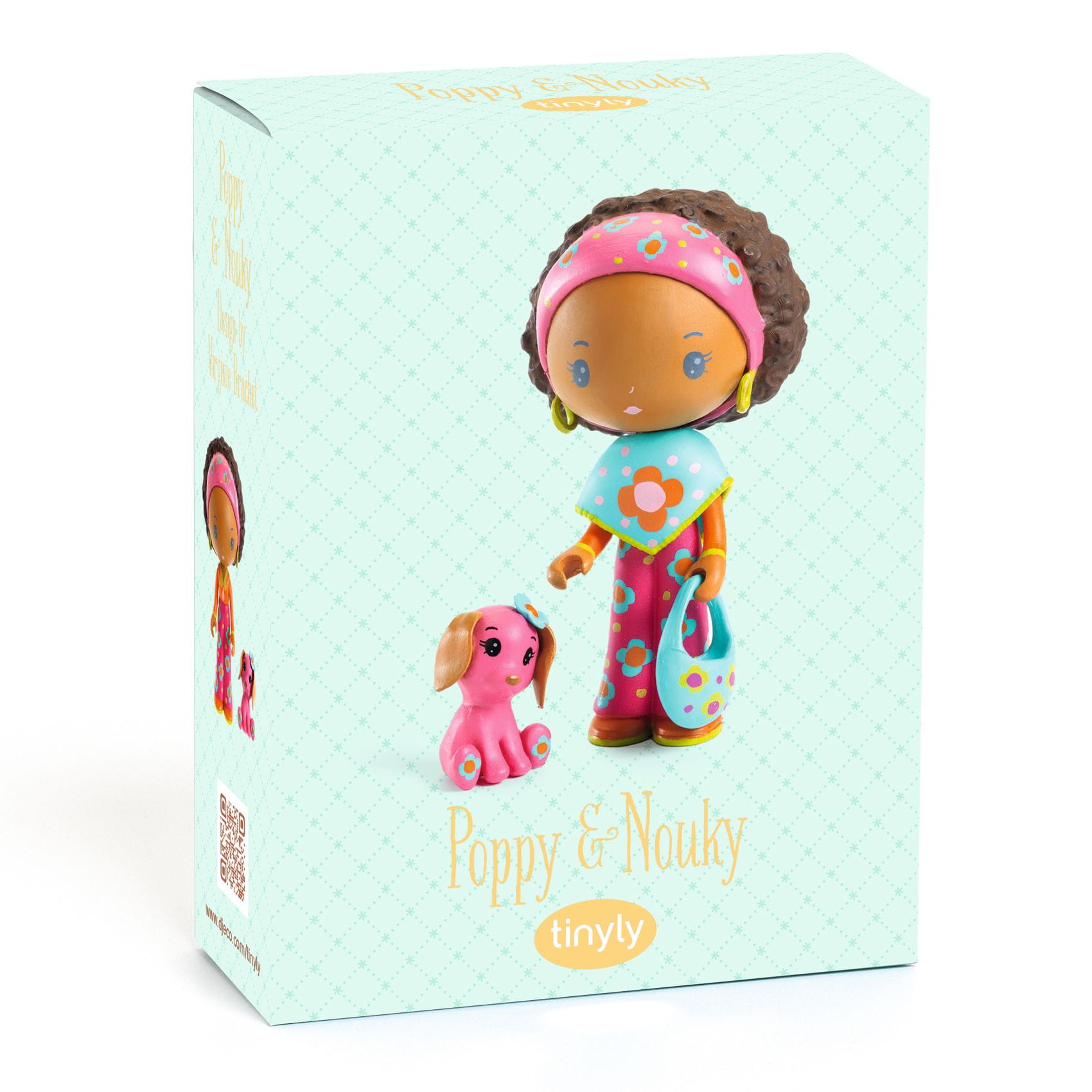 DJ06957-B3D-RVB Djeco: TINYLY Figurki POPPY & NOUKY - obrazek 1