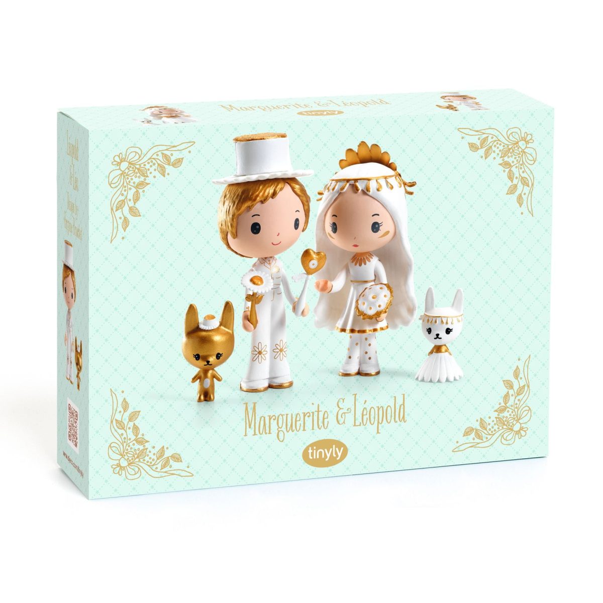 Djeco: TINYLY Figurki MARGUERITE & LEOPOLD - obrazek 1