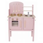 Jabadabado: drewniana kuchnia Pastelowy Róż