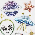 CREATIV: Naklejki Diamentowe Kosmos - obrazek 2