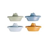 Little Dutch: zestaw łódeczek do zabawy w kąpieli Blue