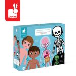 Janod: puzzle edukacyjne gigantyczne - Ciało Człowieka