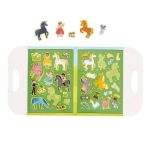 Tiger Tribe: Magnetyczna teczka - układanka Świat Jednorożców - obrazek 4