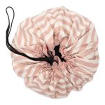 PLAY&GO: Worek na Zabawki i Mata do Zabawy 2w1 - Paski Różowe