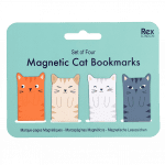Rex London: Magnetyczne zakładki do książki - KOTY