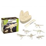 Bones&More: Duży szkielet dinozaura - wykopalisko odcisk łapy