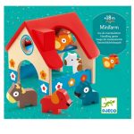 Djeco: Drewniany zestaw mini FARMA - obrazek 2