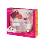 Our Generation: Zestaw do SYPIALNI – Goodnight Glow Bedroom Set - obrazek 2