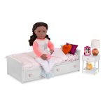 Our Generation: Zestaw do SYPIALNI – Goodnight Glow Bedroom Set - obrazek 4