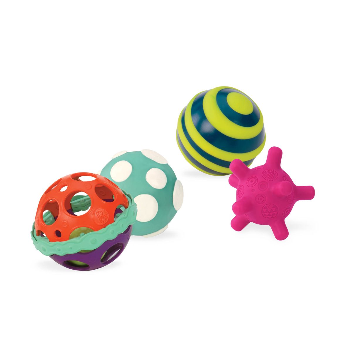 B.toys: piłki sensoryczne z piłką świecącą - Ball-a-baloos - obrazek 2