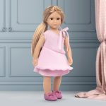 LORI: lalka elegantka SISI - w asymetrycznej sukience - obrazek 2