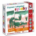 Kapitan Nauka: gra edukacyjna czytam i układam sylaby KROKODYL