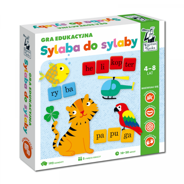 Kapitan Nauka: gra edukacyjna - sylaba do sylaby