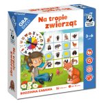 Kapitan Nauka: na tropie zwierząt gra bingo