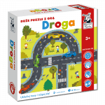 Kapitan Nauka: duże puzzle z grą - droga