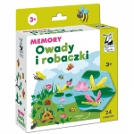 Kapitan Nauka: gra memory - owady i robaczki